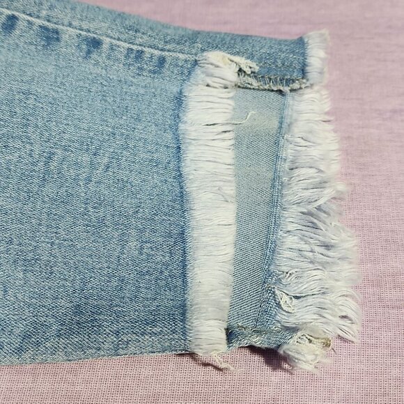 Prettie Baddie distressed raw hem jeans - Picture 3 of 11